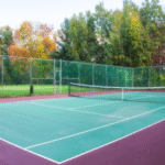 tennis court surface